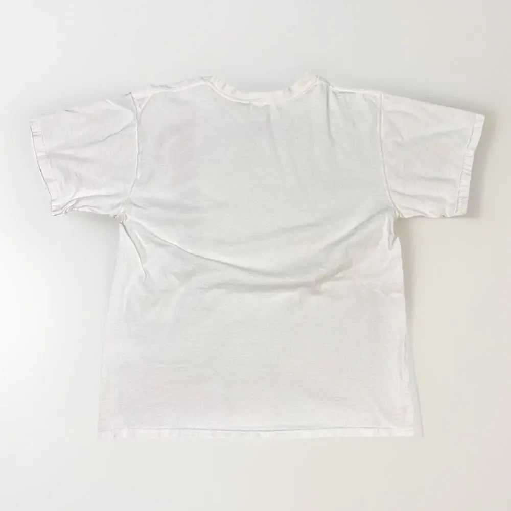 Nike Air Jordan Jumpman T Shirt Boys XL White Red Vertical Logo Youth 90s Style